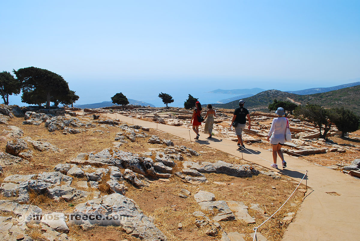 Tour på den mykenska citadellet i Agios Andreas